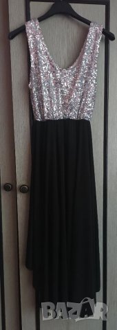Официална рокля с пайети, снимка 5 - Рокли - 37017134