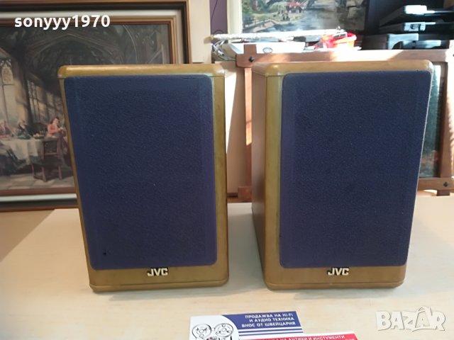 jvc-тонколони 2бр-20х20х13см, снимка 2 - Тонколони - 28354094