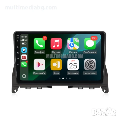 Mercedes C class W204 [2006-2011] Мултимедия Навигация Android