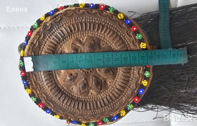 Автентична помашка, родопска носия с пафти, сая, салтамарка, фес, престилка, риза и др, снимка 8 - Антикварни и старинни предмети - 51230392