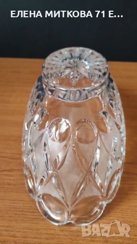 *Nachtmann* Германия дълбока кристална фруктиера с овална форма, снимка 8 - Аксесоари за кухня - 53058063