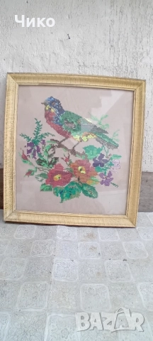 Голям ръчно бродиран гоблен