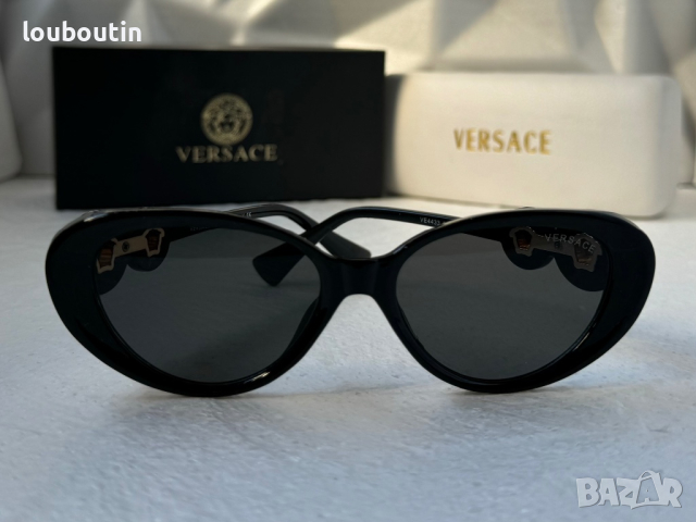 Versace 2023 дамски слънчеви очила котка, снимка 4 - Слънчеви и диоптрични очила - 44865320