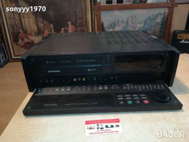 GRUNDIG CV-280S HI-FI STEREO PROFESSIONAL LINE 2601221849, снимка 3 - Плейъри, домашно кино, прожектори - 35571551