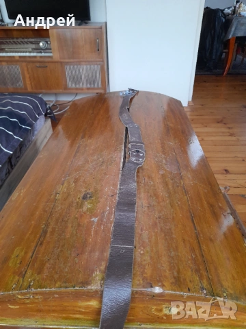 Стара кожена ремъчка,ремък за пушка #16, снимка 5 - Оборудване и аксесоари за оръжия - 53519115