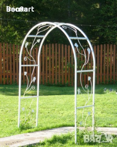 Арки и розариуми от ковано желязо , снимка 6 - Градински мебели, декорация  - 40537038