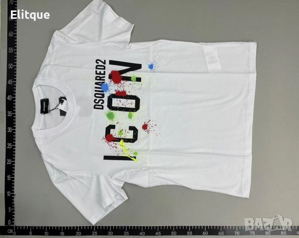 тениска dsquared2 icon , снимка 2 - Тениски - 52717946