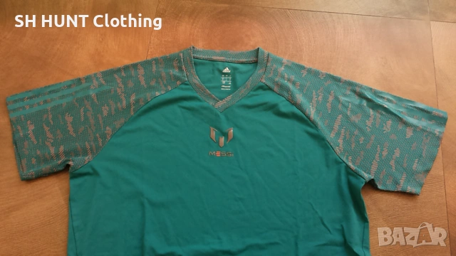 ADIDAS MESSI размер L екип тениска и къси панталони 14-40, снимка 5 - Спортни дрехи, екипи - 53296247