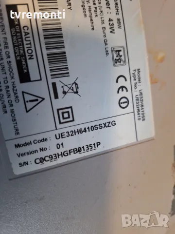 TCon BOARD ,BN95-01307B, BN41-02110A, SAMSUNG UE32H6410S for 32inc DISPLAY CY-GH032CSLV4H, снимка 5 - Части и Платки - 47436755