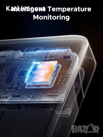 UGREEN 20000mAh 100W външна батерия, преносимо зарядно устройство Nexode USB C 3-портово PD бързо за, снимка 4 - Външни батерии - 51959994