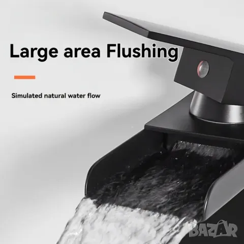 🚿 ЛУКСОЗЕН СМЕСИТЕЛ ЗА БАНЯ В ЧЕРНО И В ХРОМ 🚿, снимка 4 - Смесители - 50033222