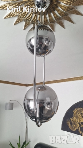 Нови дизайнерски полилей 2 бр, снимка 3 - Полилеи - 52439288