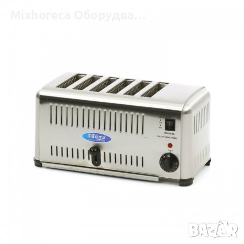Тостер за 6 филийки с таймер и термостат, снимка 1 - Обзавеждане на кухня - 38406953