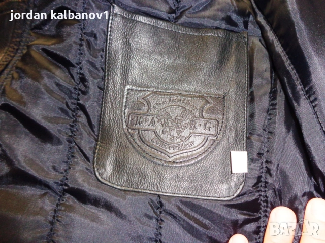 Мото кожена шуба моторджийска естествена кожа Raberg само за 100лв., снимка 4 - Аксесоари и консумативи - 52531523