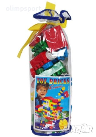 Конструктор Cimbari 60 части /270306/ Конструктор - строител, състоящ се от 60 пластмасови части, снимка 2 - Конструктори - 52673114