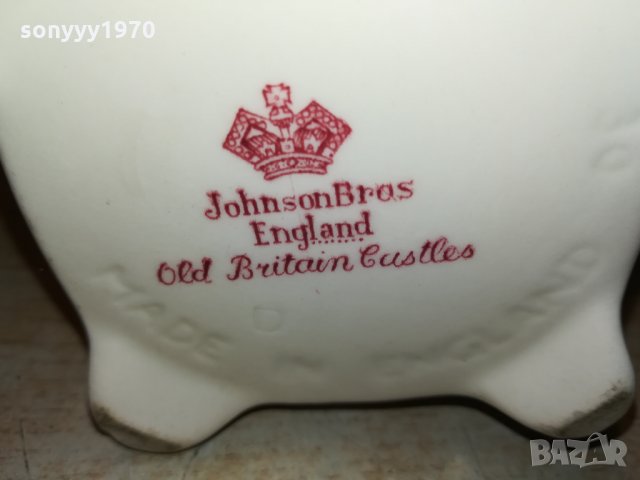 JOHNSON BROS-ENGLAND OLD BRITAIN CASTLES-ЧАИНИК-ВНОС АНГЛИЯ 0311211134, снимка 3 - Антикварни и старинни предмети - 34678797