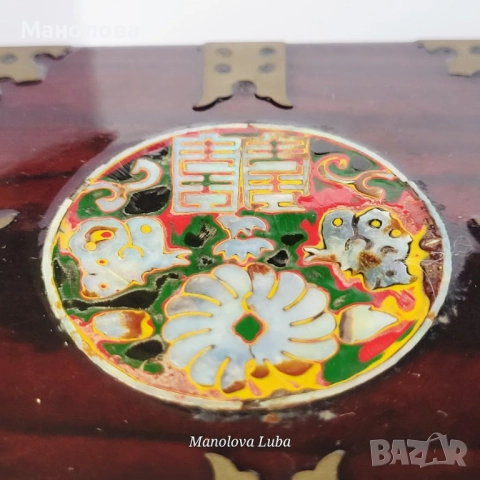 Две корейски кутии за бижута Najeonchilgi (나전칠기)., снимка 12 - Антикварни и старинни предмети - 51927955