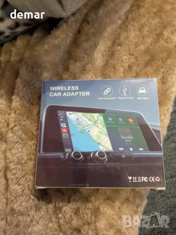 Безжичният адаптер Huuimy Carplay преобразува кабелния Car Play в безжичен, снимка 8 - Аксесоари и консумативи - 49891197