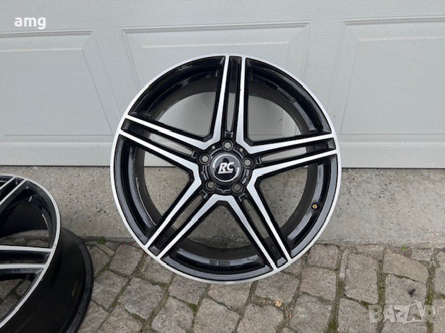 2бр  лети джанти BROCK RC 8.5X19 за VW, AUDI, SEAT, MERCEDES, ФОЛКСВАГЕН, АУДИ, СЕАТ, Мерцедес, снимка 3 - Гуми и джанти - 38746246