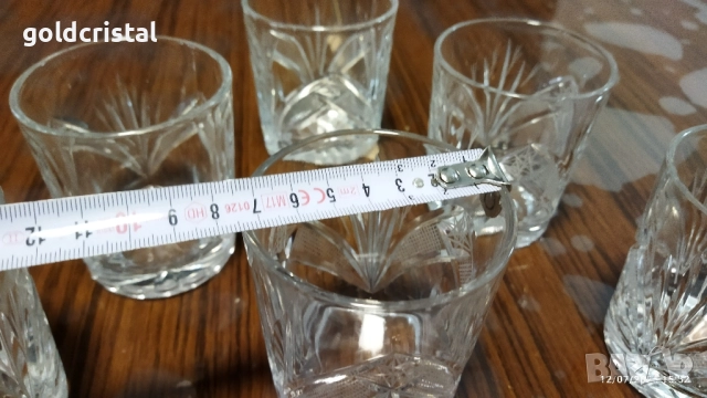 Кристални чаши , снимка 6 - Антикварни и старинни предмети - 36006544