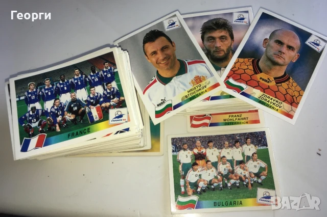 Стикери на PANINI от Франция 98 от Италия., снимка 2 - Колекции - 51125869