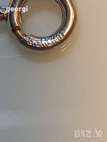 Сребърно колие с висулка , снимка 12 - Колиета, медальони, синджири - 39341179