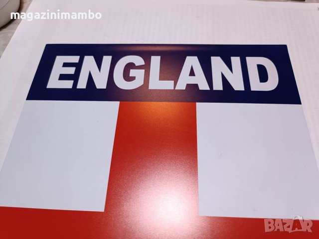 ENGLAND-голяма магнитна бланка(20 см на 29,5 см), снимка 6 - Фен артикули - 42389782