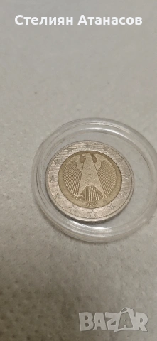 немска монета 2 евро 2002/2003, снимка 2 - Нумизматика и бонистика - 53386634