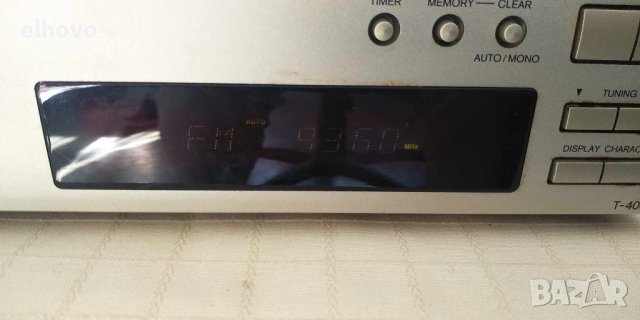 Стерео тунер ONKYO T-405R, снимка 2 - Ресийвъри, усилватели, смесителни пултове - 42931495