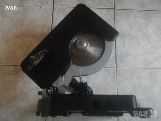 1050 Вата-ф210мм-Немска Пендула-Повдигащ/Потапящ Циркуляр-Почти Нов-ОТЛИЧЕН-KING CRAFT KGS1050, снимка 3 - Други инструменти - 37058032