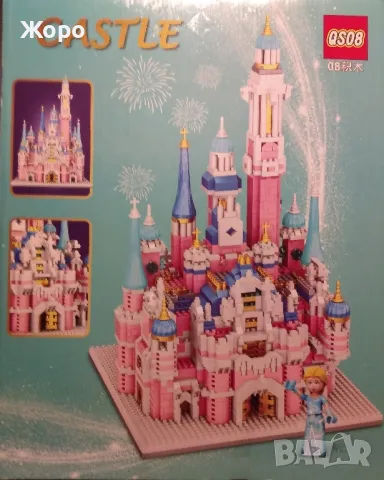 КОНСТРУКТОР ЗАМРЪЗНАЛОТО КРАЛСТВО"ВЪЛШЕБНИЯТ ЗАМЪКЪТ НА ПРИНЦЕСА ЕЛЗА" 139032, снимка 8 - Конструктори - 47493923