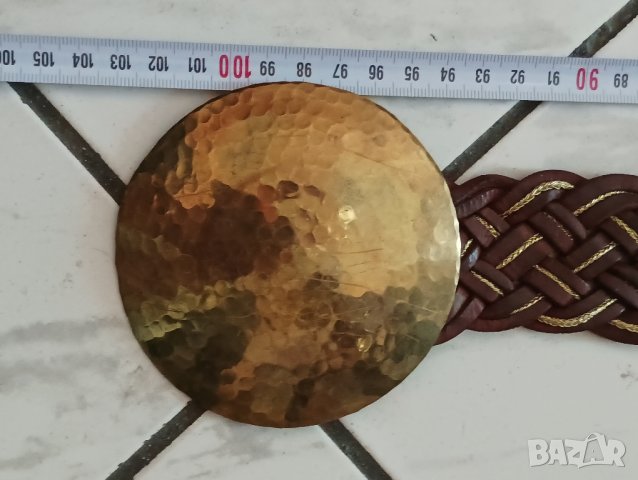 Дамски колан, естествена кожа, Италия. , снимка 14 - Колани - 42936269