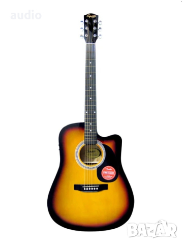Електро-акустична китара Fender Squier Sunbrust , снимка 1 - Китари - 44881288