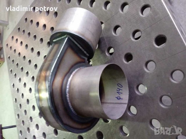 Охлюв за отвеждане на димни газове при котли и камини