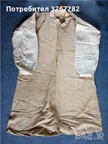 Риза,Селска,Моминска, Ръчно Тъкан Лен, Кюстендилско, снимка 8 - Антикварни и старинни предмети - 43051011