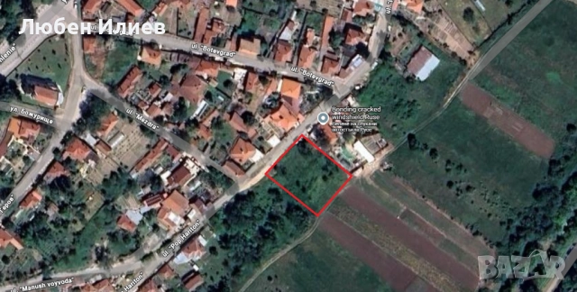 Панорамен парцел 1115 м2 в гр. Русе, кв. Долапите с разрешение за строеж.