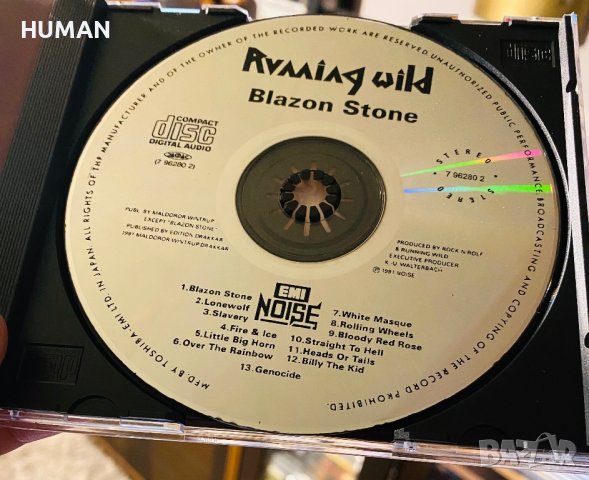 Running Wild,DIO,Manowar, снимка 3 - CD дискове - 43289426