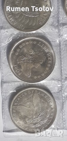 8 броя Монети на 1 Американски долар- реплики, снимка 6 - Нумизматика и бонистика - 33313590