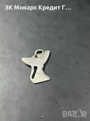 Сребърна висулка, снимка 2 - Колиета, медальони, синджири - 49487025