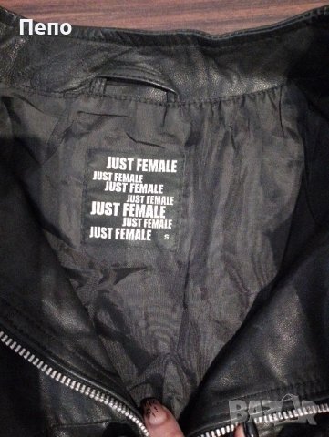 Естествена кожа яке, снимка 2 - Якета - 44013478