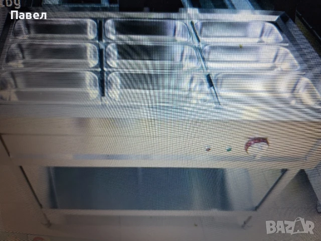 Бен Мари Топла витрина с водна баня, с крака и долен плот-чисто нова, снимка 13 - Витрини - 50933513