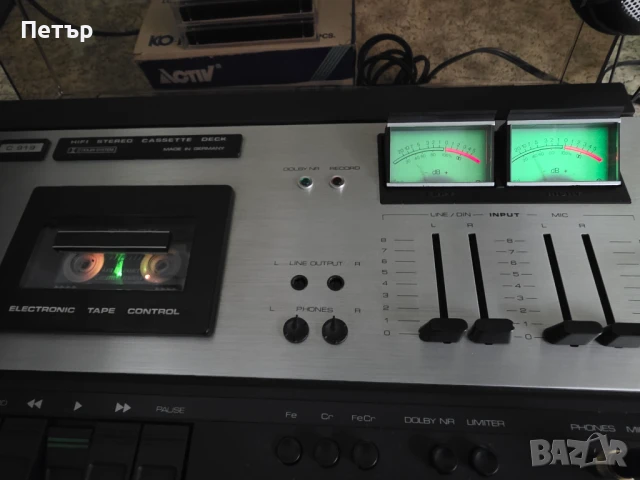 Продавам немски дек DUAL C-919, снимка 2 - Декове - 50622136