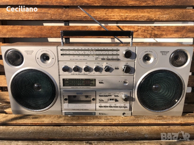 Радиокасетофон PHILIPS D8623 , снимка 2 - Радиокасетофони, транзистори - 52884159