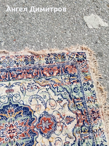 Персийски килим соц производство Сливен , снимка 7 - Антикварни и старинни предмети - 51636680
