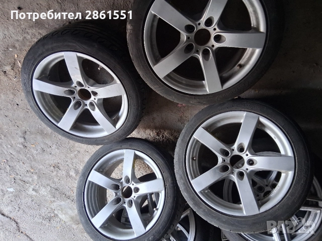 продавам джанти с гуми за бмв 