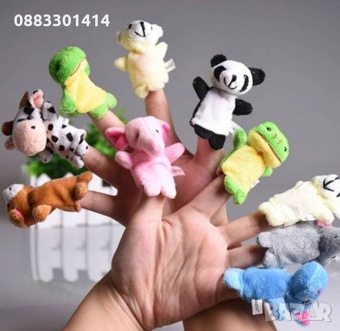 Кукли за пръсти Театър за бебе , снимка 3 - Плюшени играчки - 28188277