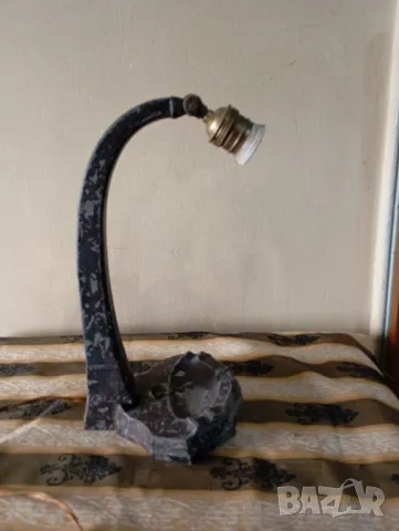 Стара настолна лампа арт деко