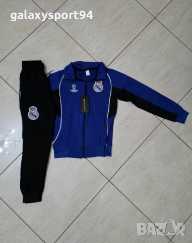 Black Анцуг Роналдо Реал Мадрид Черен комплект Шампионска Лига  25/26 нов, снимка 8 - Футбол - 52425113