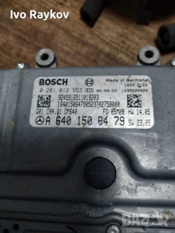 Компютър , ECU , MERCEDES  A W169 CDI , A6401506479, 0 281 012 953,, снимка 2 - Части - 53604493