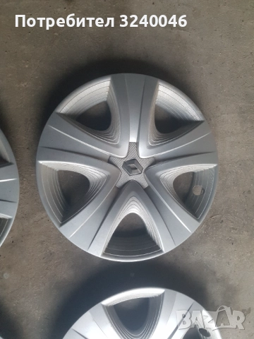 4бр. Оригинални тасове за Рено 16 цола, снимка 4 - Аксесоари и консумативи - 52159034